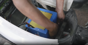 utility meter installation commercial ev charger