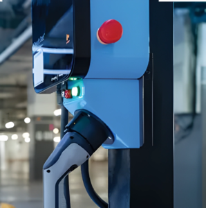 emergency stop button ev charger