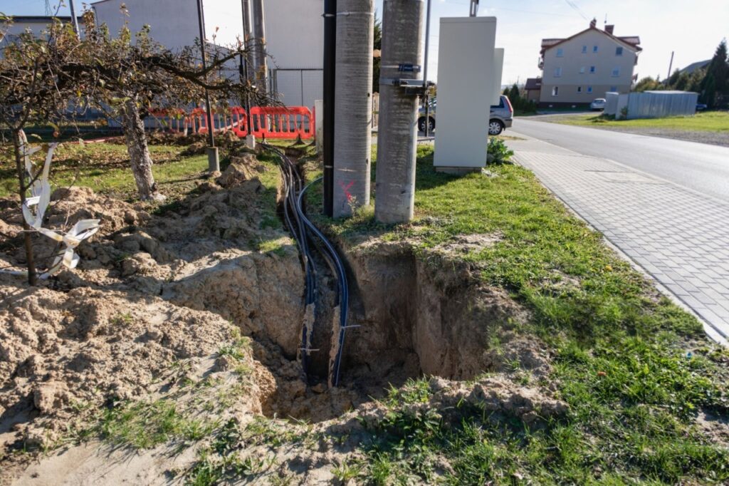underground conduit for ev charging